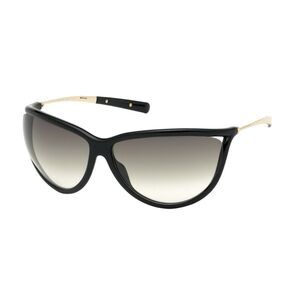 Tom Ford FT0770 01B Tammy Sunglasses 70-14-115 Shiny Black / Gradient Smoke